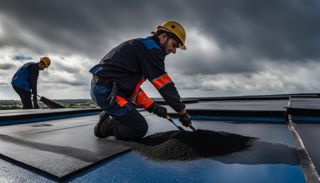 Bitumen dakbedekking vernieuwen