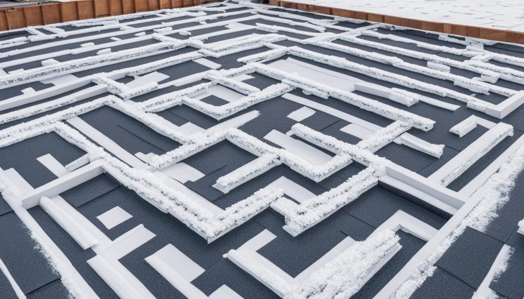 Plat dak isolatie materialen