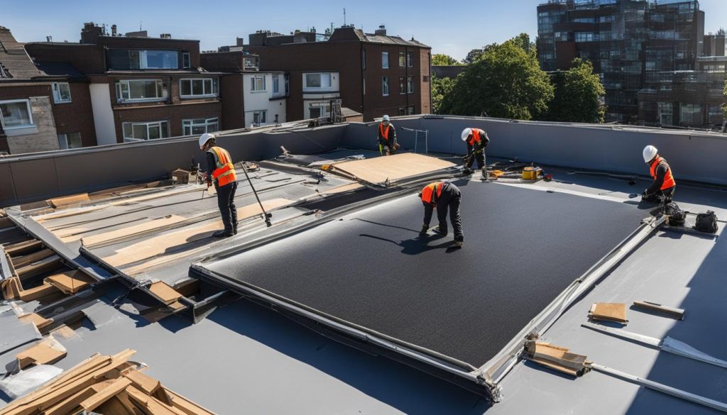 Plat dak renovatie